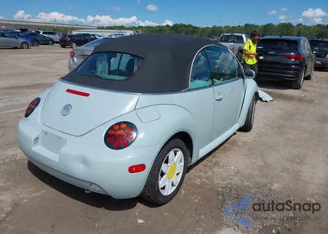 2005 Volkswagen New Beetle Gls from USA, damaged, VIN 3VWCM31Y35M317988